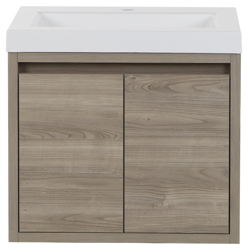 Mercury Row® Altenburg 24.5'' Wall Mounted Single Bathroom Vanity with